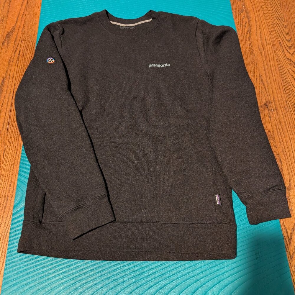 Dark Grey Patagonia Uprisal Crewneck Sweatshirt Medium